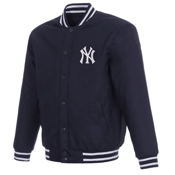 New York Yankees (MLB) Poly-Twill Jacket - Picture 4 of 6